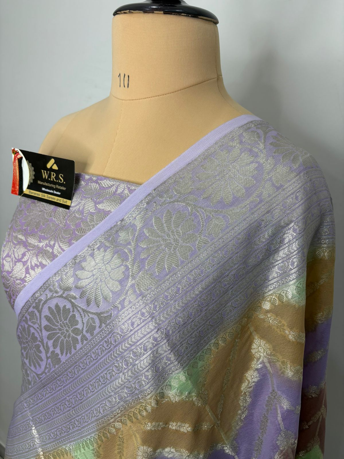 banarasi saree gic gec color  multi