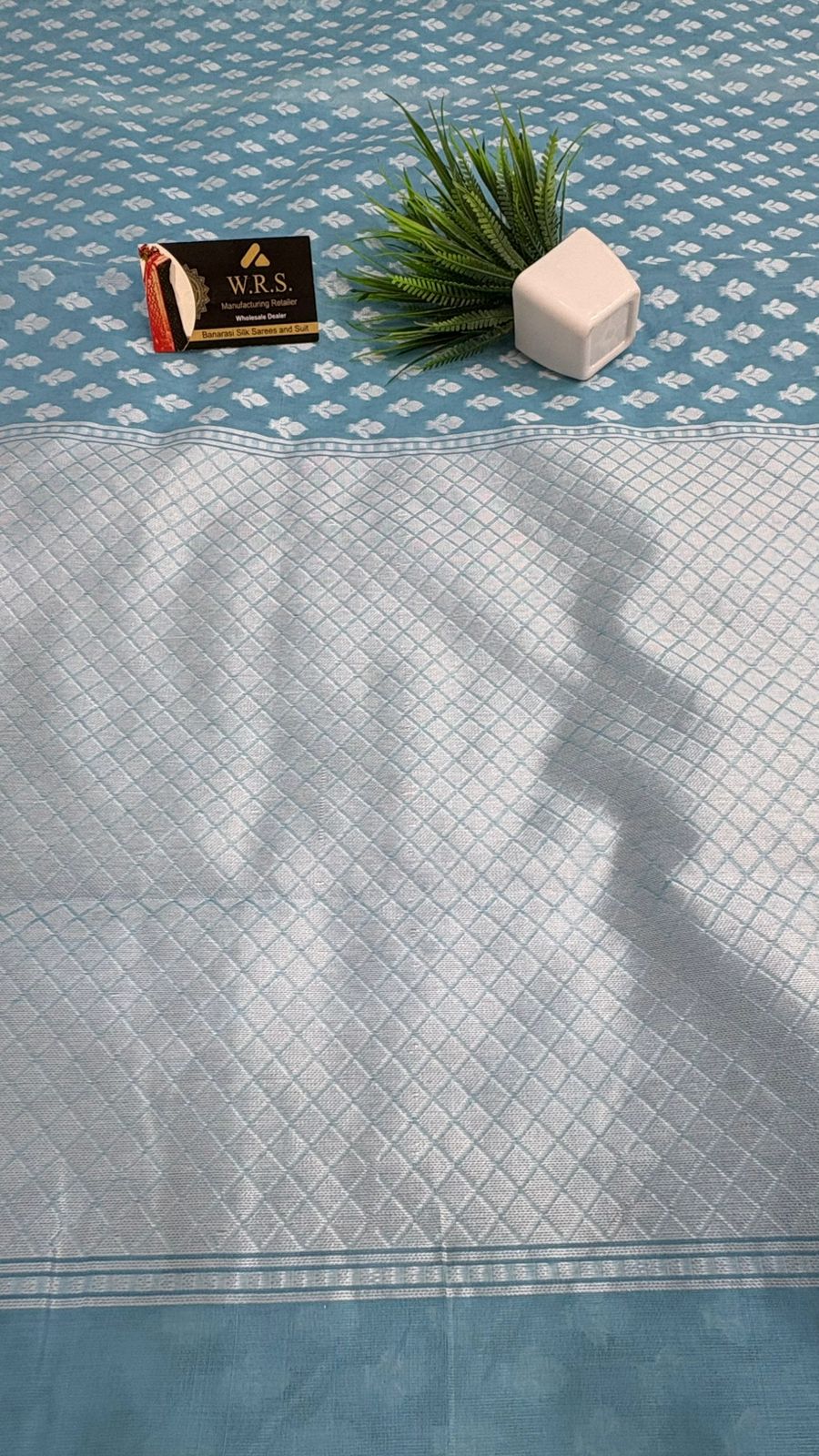 firozi soft silk saree