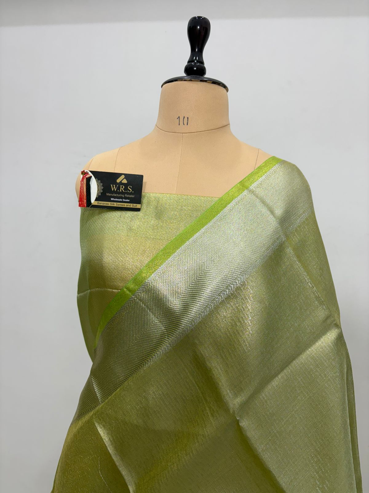 mehandi   Tissue Banarasi Saree