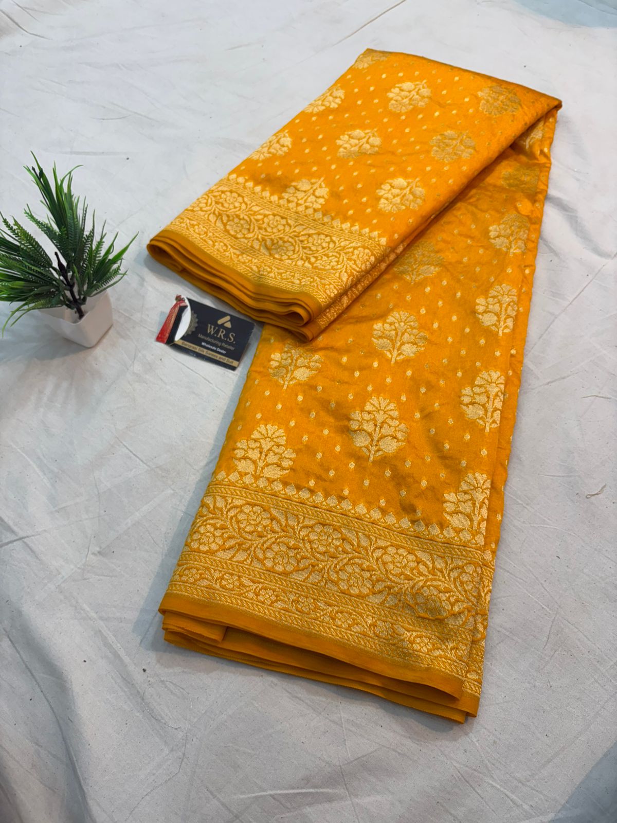 musterd soft dupian saree lite zari rimjhim boota