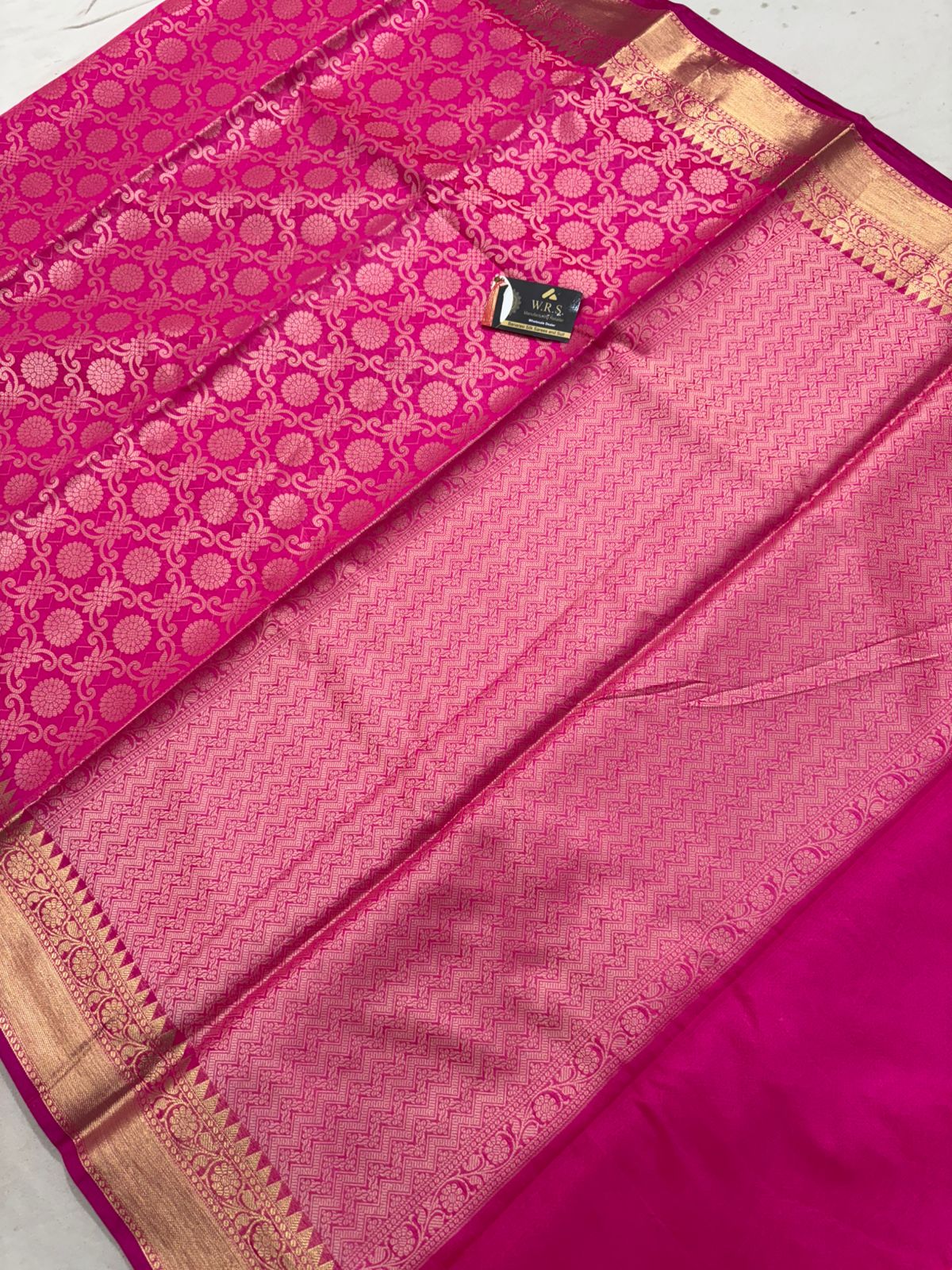 rani banarasi silk saree jal