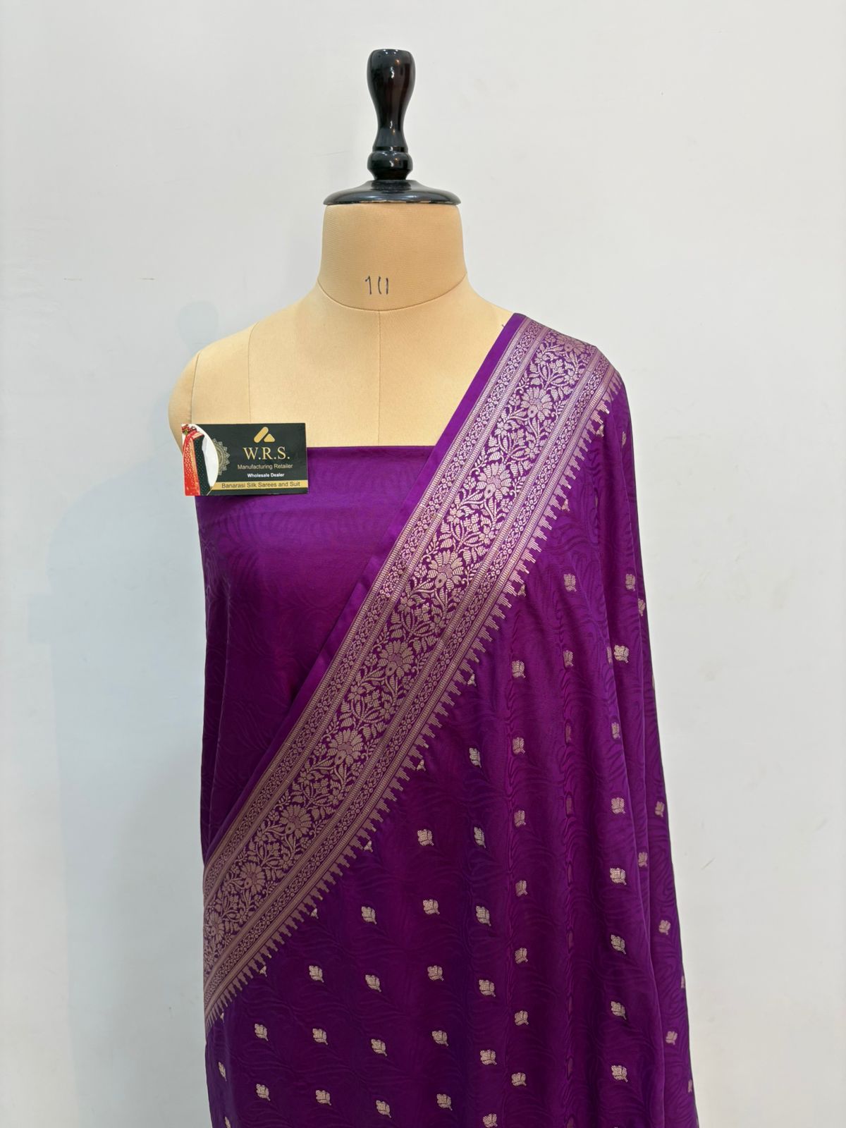 Royal blue tussar katan banarasi silk saree lite gold zari