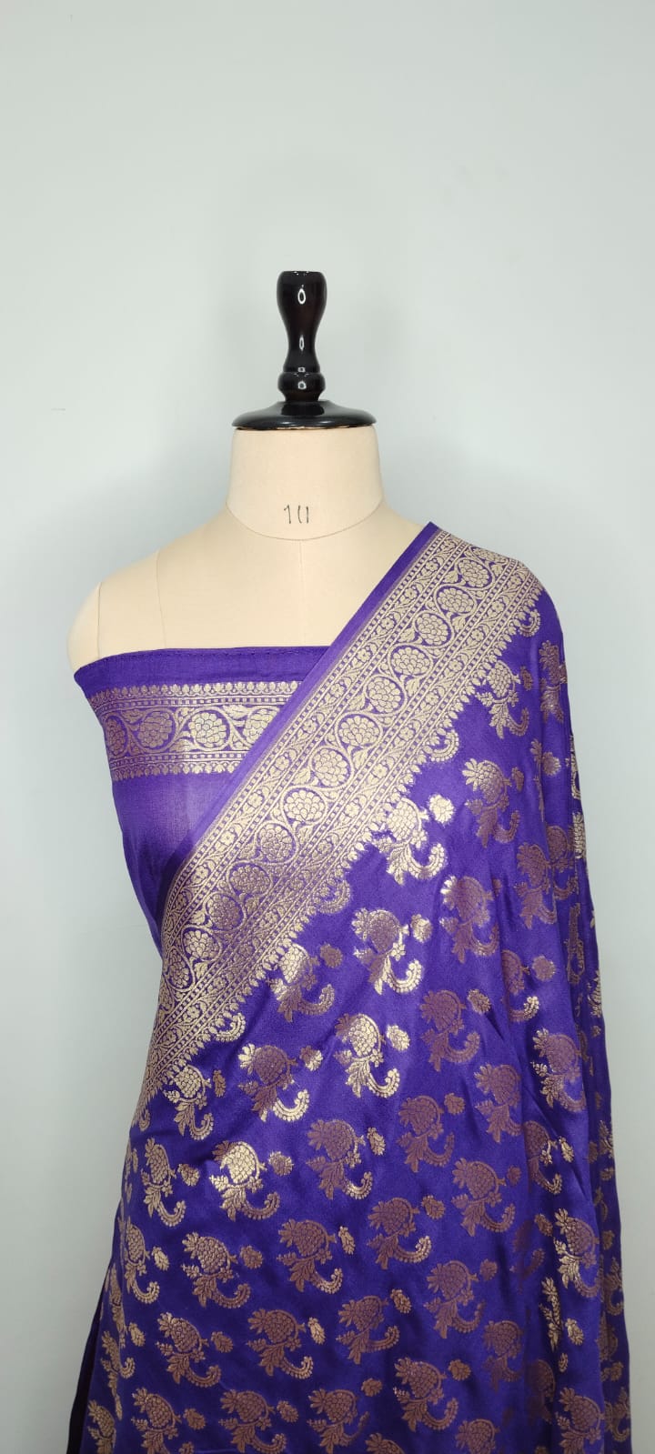 Uda katan georgette banarasi silk saree saree
